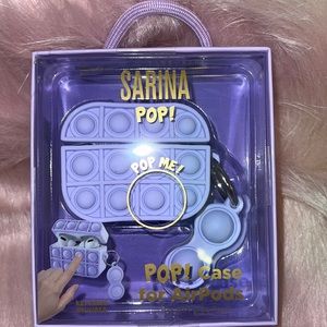 Sarina Pop! Purple Case for AirPods ( AirPods Pro) New